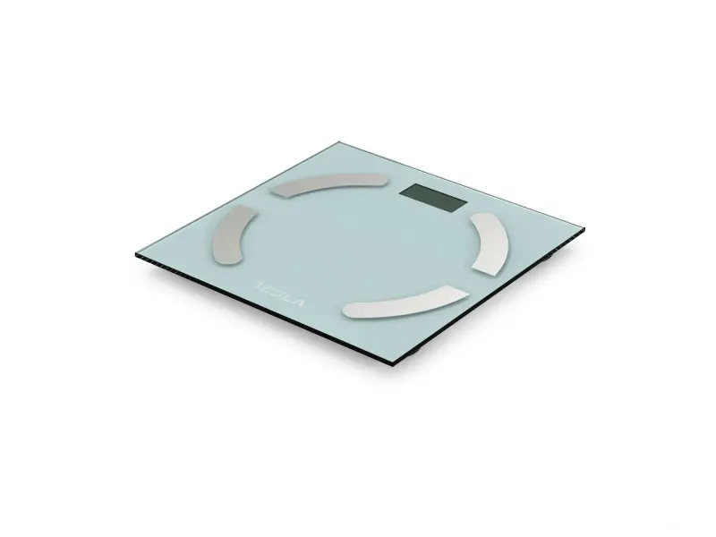 Tesla BS301WX Tjelesna vaga, smart App, raspon mjerenja 3kg-180kg, white-inox