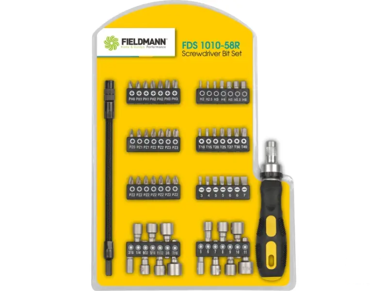 FIELDMANN FDS 1010-58R Set bitova sa odvijačem 