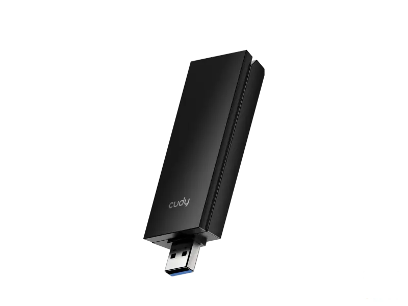 CUDY Adapter WU5400 AX5400 Tri-Band Wi-Fi 6/6E