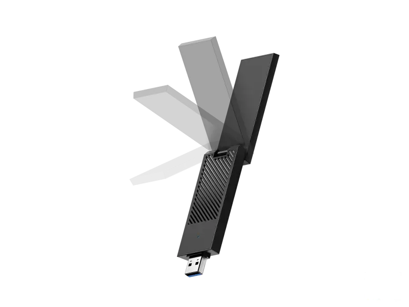 CUDY Adapter WU5400 AX5400 Tri-Band Wi-Fi 6/6E