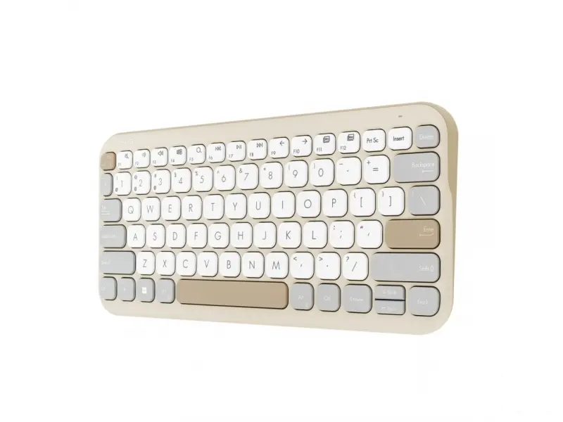 Asus Tastatura KW100 Marshmallow/beige