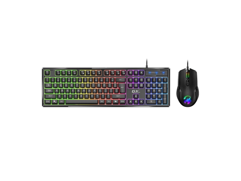 GENIUS GX GAMING Scorpion KM-GX6/ wired set keyboard+mouse/ RGB/ Copilot/ USB/ b