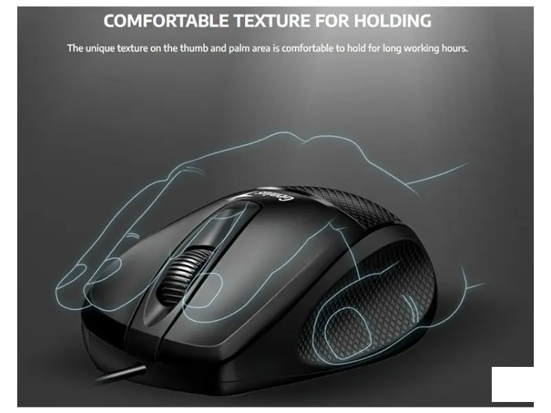 GENIUS DX-150X USB Optical crni miš 