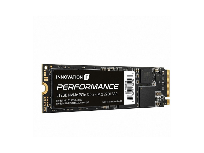 Innovation IT SSD 512GB M.2 Performance NVMe PCIe 3.0 x 4 bulk QLC