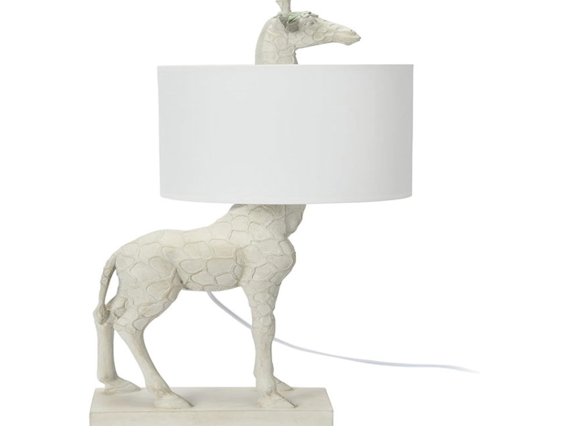 MARLUX L6 dekorativna stona lampa bela