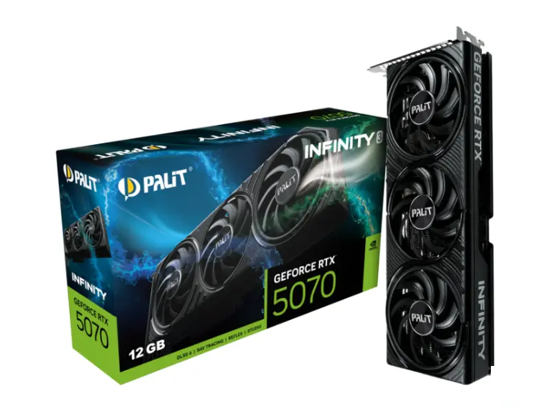 PALIT nVidia GeForce RTX 5070 12GB 192bit RTX 5070 Infinity 3 