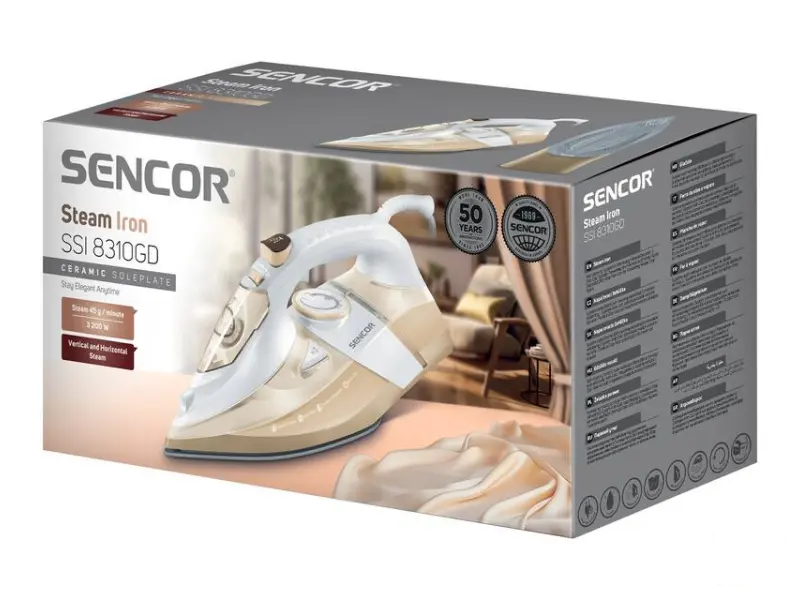 SENCOR SSI 8310GD pegla 