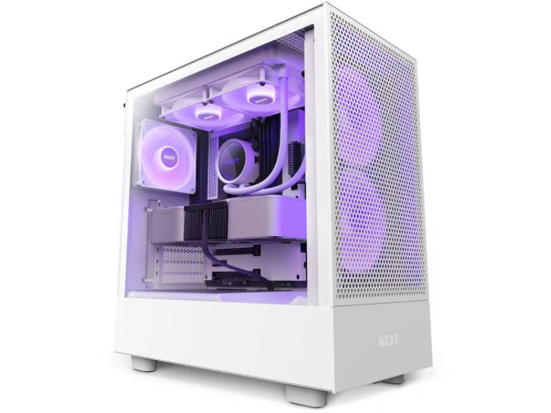 NZXT H5 Flow RGB Gaming kućište belo (CC-H51FW-R1)