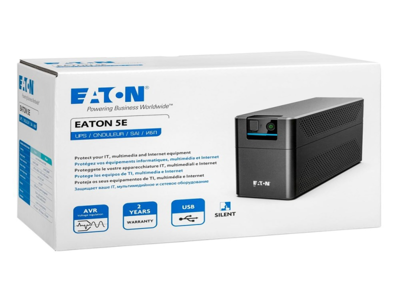 UPS 1/1phase 700VA,  5E 700 USB DIN G2