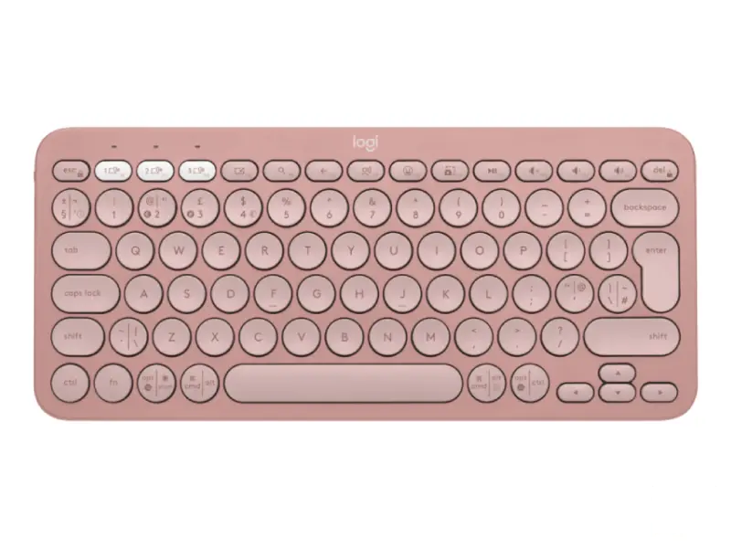 LOGITECH K380s Bluetooth Pebble Keys 2 US roze tastatura 