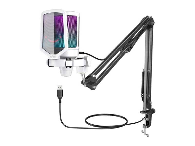 Fifine MICROPHONE A6TW
White