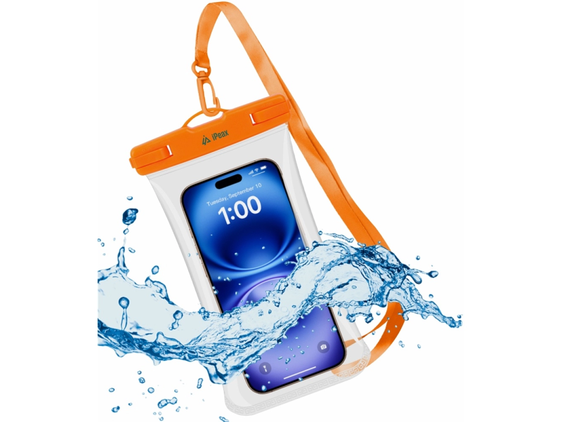 iPEAX Waterproof case Orange