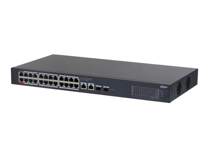 DAHUA CS4228-24GT-375 28-Port Cloud Managed Desktop Gigabit Switch with 24-Port PoE 