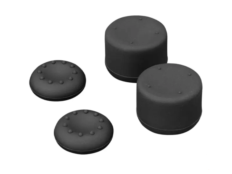 White Shark PS5 Silicone Thumbstick WHEEZER Crni
