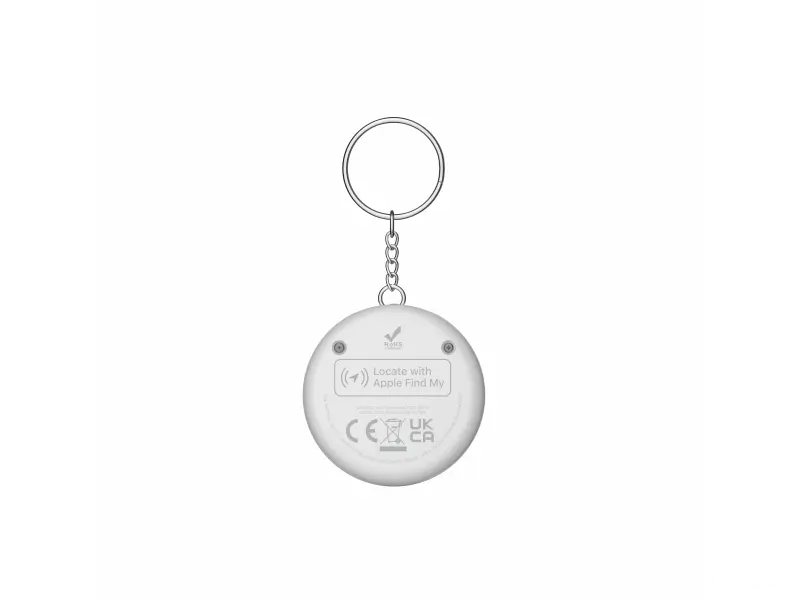 Swissten Find Tag Smart Locator With Apple Find My Function - White