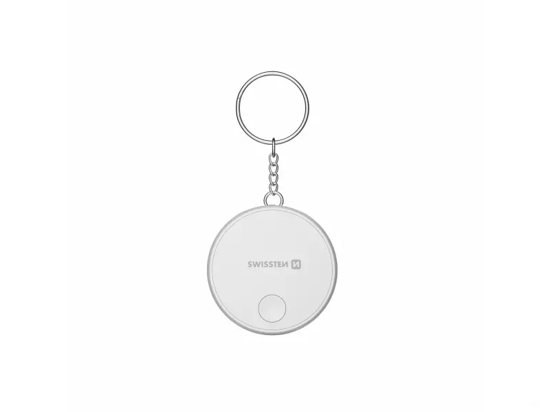 Swissten Find Tag Smart Locator With Apple Find My Function - White