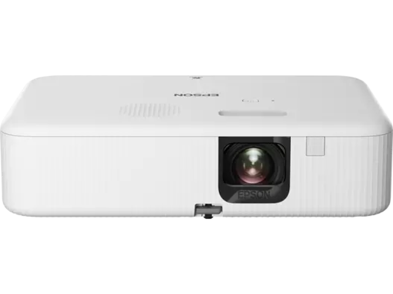 EPSON V11HA85040 CO-FH02, Smart FULL HD Android TV, 3LCD projector (16:9), 3000 lumen, USB 2.0-A, USB 2.0, Powered USB, HDMI in, Speaker 5W, WRLS built-in, Projector size: 26 - 391“, remote control, WHITE