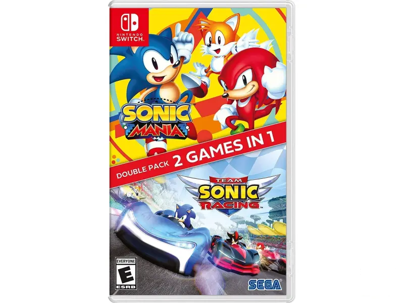 Sonic Mania & Team Sonic Racing Double Pack NSW