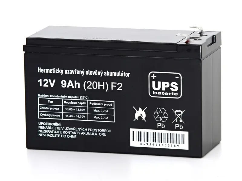Vision (Battery) 850120009000 Baterija za UPS 12V 9Ah