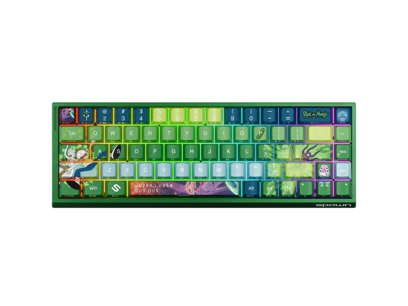 Spawn Tastatura Rick and Morty 01