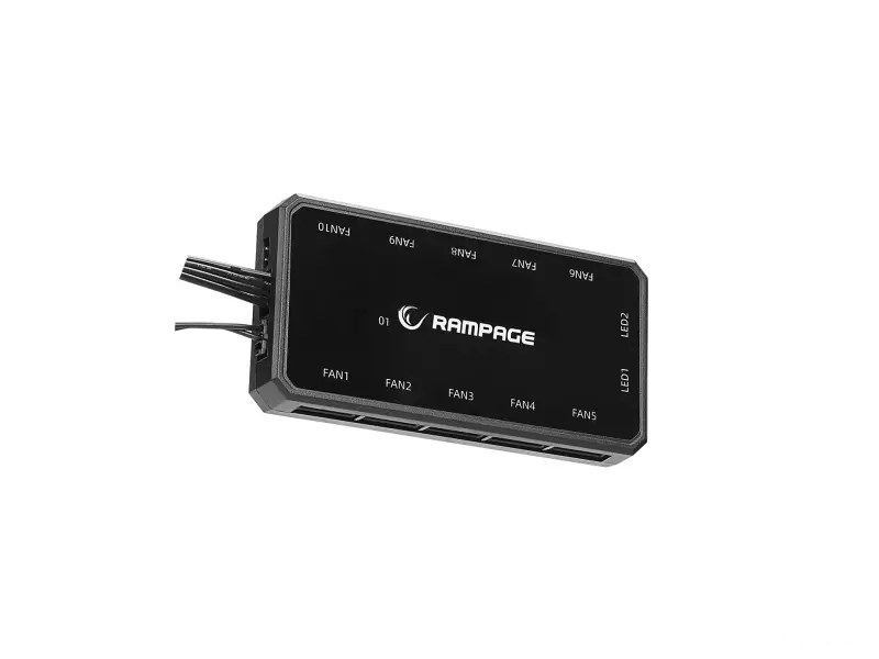 Rampage Cooler COOLWIND F3 3x120 ARGB + controller