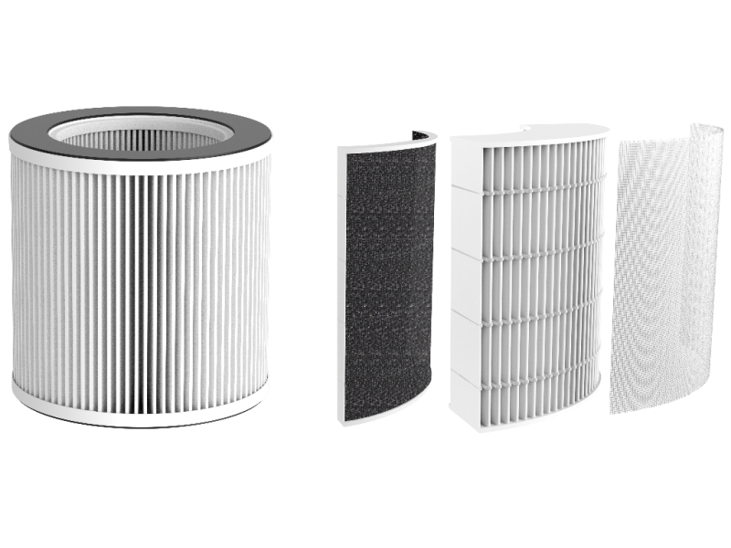 Tesla AIR 3 filter vazduha, HE PA + aktivni karb
