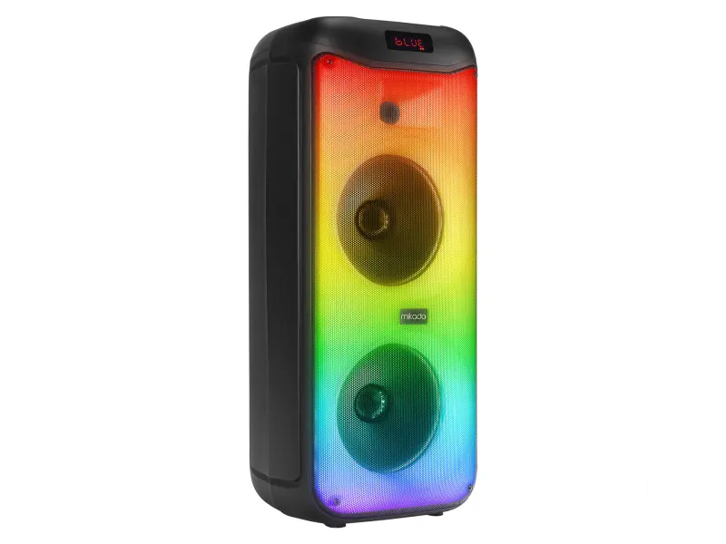 Mikado Zvucnik MD-40BT 40W BT, TWS Supported, RGB, Wireless Microphone