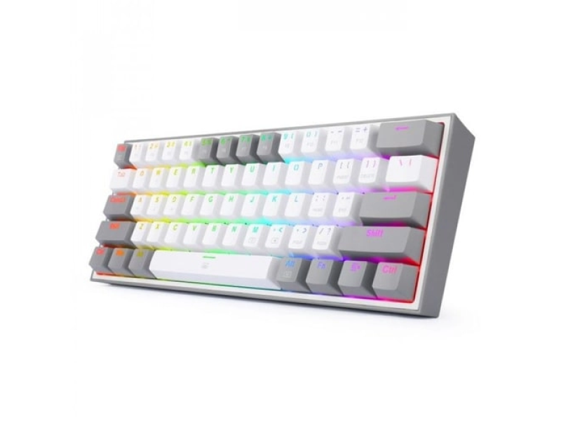 Redragon Tastatura Fizz Pro White/Grey K616 RGB Wi