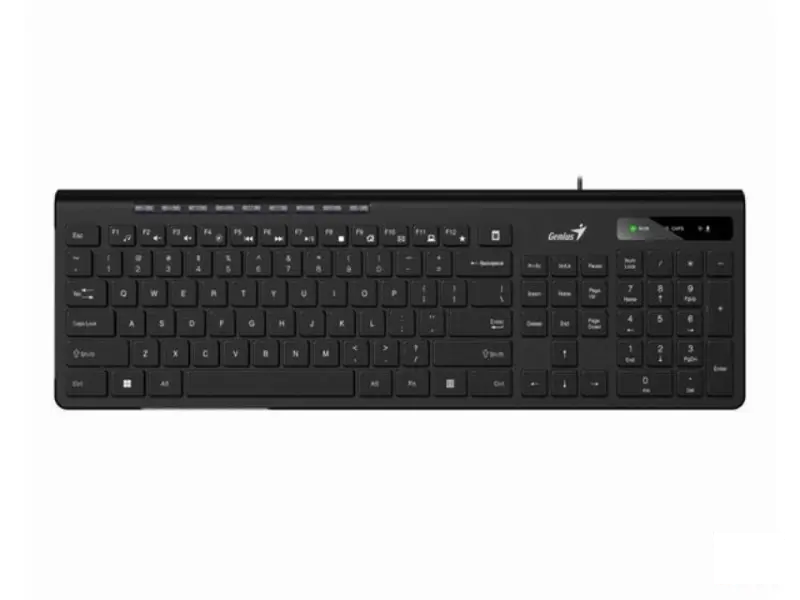 GENIUS Slimstar 230II USB US crna tastatura 