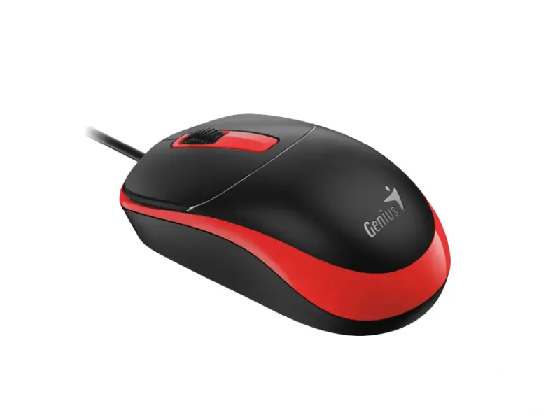 GENIUS DX-123 USB Optical crno-crveni miš 