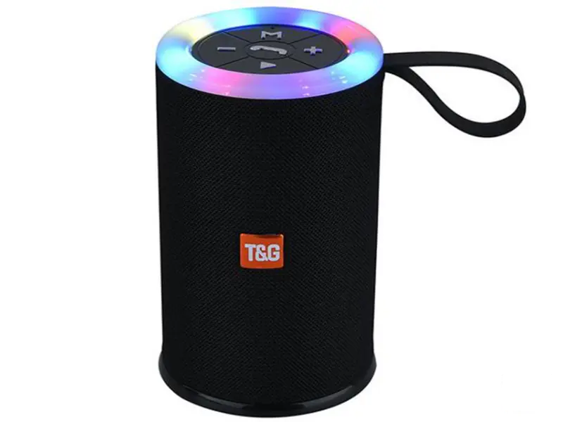 T&G TG512 RGB Bluetooth zvučnik crni 