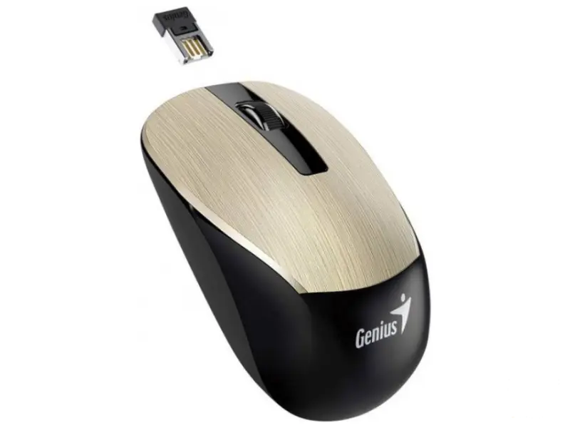 GENIUS NX-7015 Wireless Optical USB crno-zlatni miš 