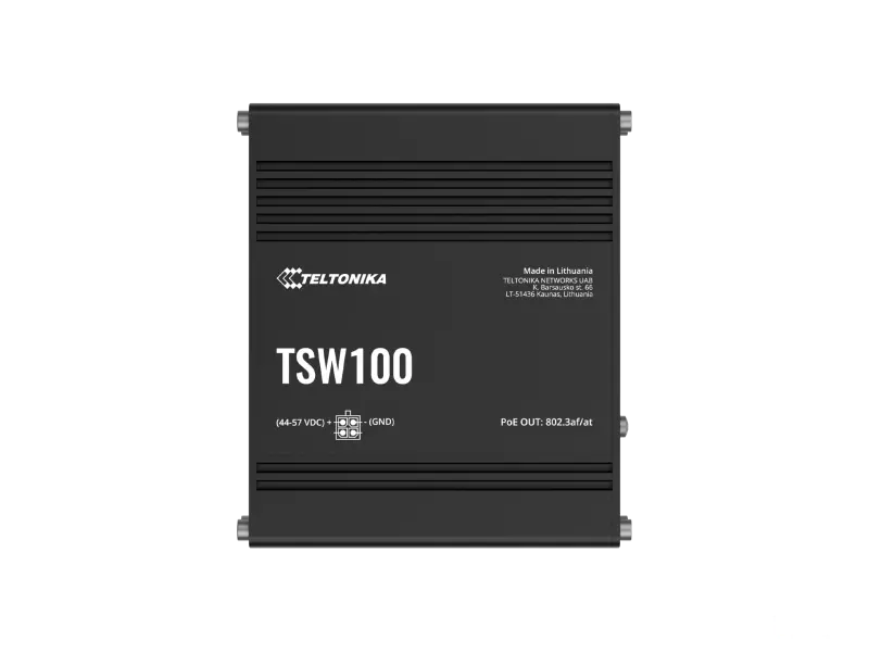 Teltonika Switch TSW100 5-Port 10/100/1000 Gigabit PoE+