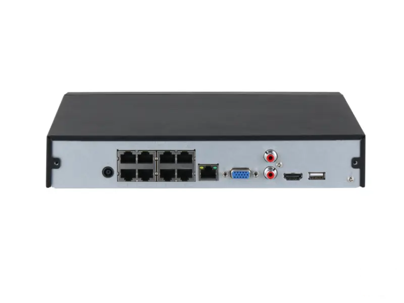 DAHUA NVR4108HS-8P-4KS3 8CH Compact 1U 8PoE 1HDD Lite Network Video Recorder 