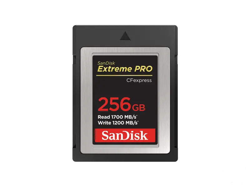 SanDisk Extreme Pro CFexpress Card Type B - 256GB up to 1700MB/s