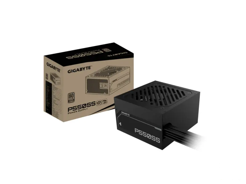 GIGABYTE GP-P550SS 550W Power Supply, 80 PLUS Silver certified, 120mm FDB Fan, ATX 3.0