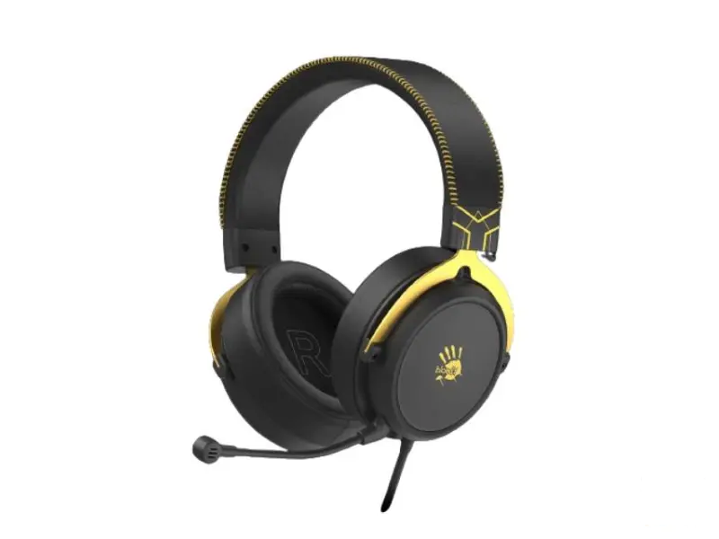 A4 TECH M590i Bloody Virtual 7.1 (Sports Lime) Gaming slušalice crno/žute 