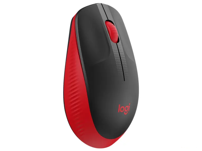 LOGITECH M190 Full-Size Wireless crveni miš 