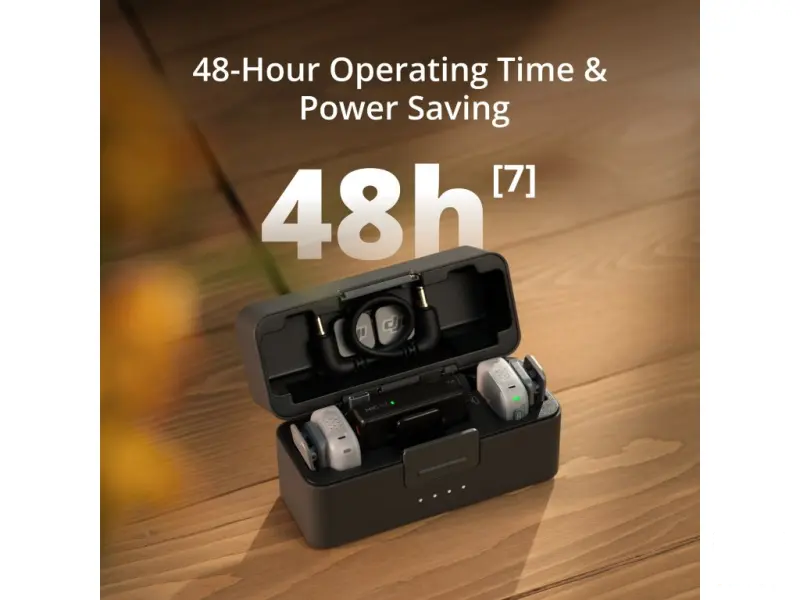 DJI Mic Mini 2 (2 TX + 1 RX + Charging Case)