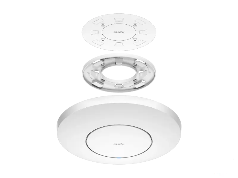 CUDY Access Point AP1300 AC1200 Dual-Band Gigabit Wi-Fi + PoE adapter