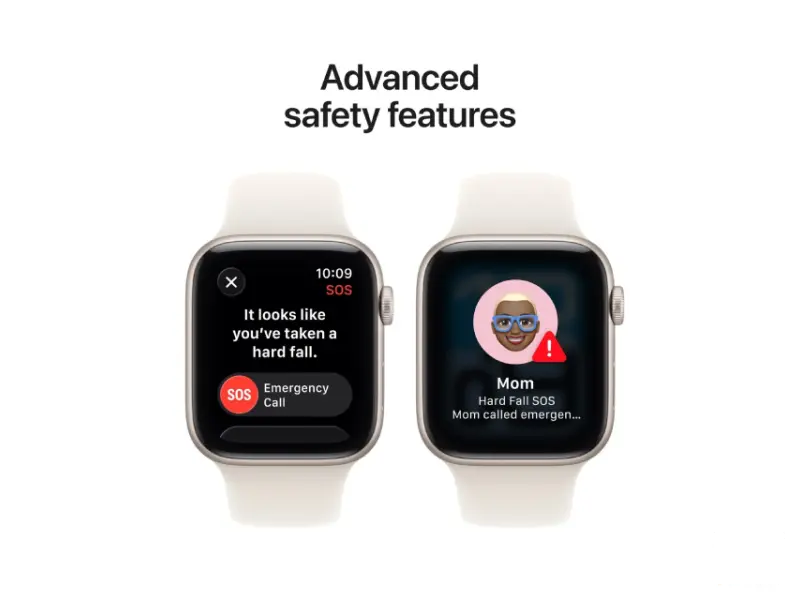 APPLE Watch SE 3 GPS 40mm Starlight Aluminium Case with Starlight Sport Band - M/L (meh54rk/a) 