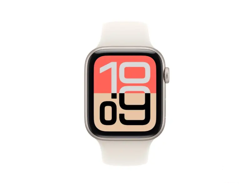 APPLE Watch SE 3 GPS 40mm Starlight Aluminium Case with Starlight Sport Band - M/L (meh54rk/a) 