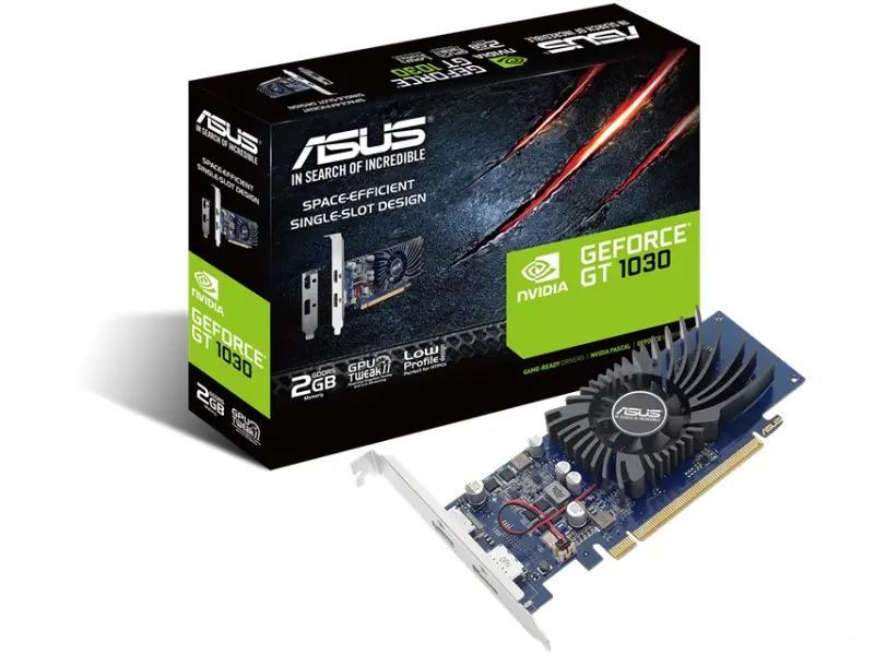 ASUS nVidia GeForce GT 1030 2GB 64bit GT1030-2G-BRK 