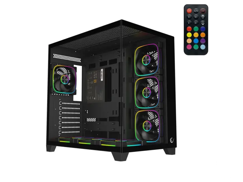 Rampage CASE SEALITE 7x120 ARGB 850W 80+ Bronze