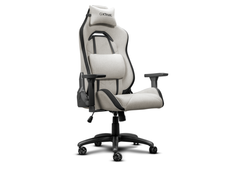 TRUST GXT 723B Ruya Comfortable Fabric Gaming Chair/150kg/54x42x83cm/Beige