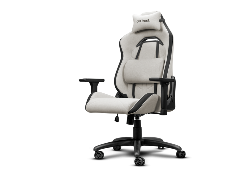 TRUST GXT 723B Ruya Comfortable Fabric Gaming Chair/150kg/54x42x83cm/Beige