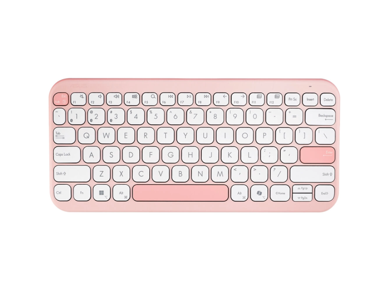 Asus Tastatura KW100 Marshmallow/UK/Pink/ Copilo