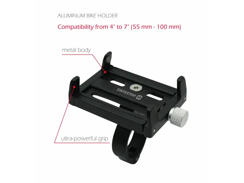 Swissten Bike Holder Aluminium BC2