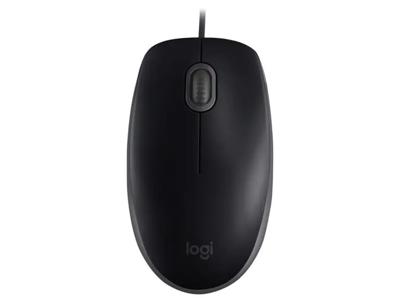 LOGITECH B110 Silent Optical OEM USB crni miš 
