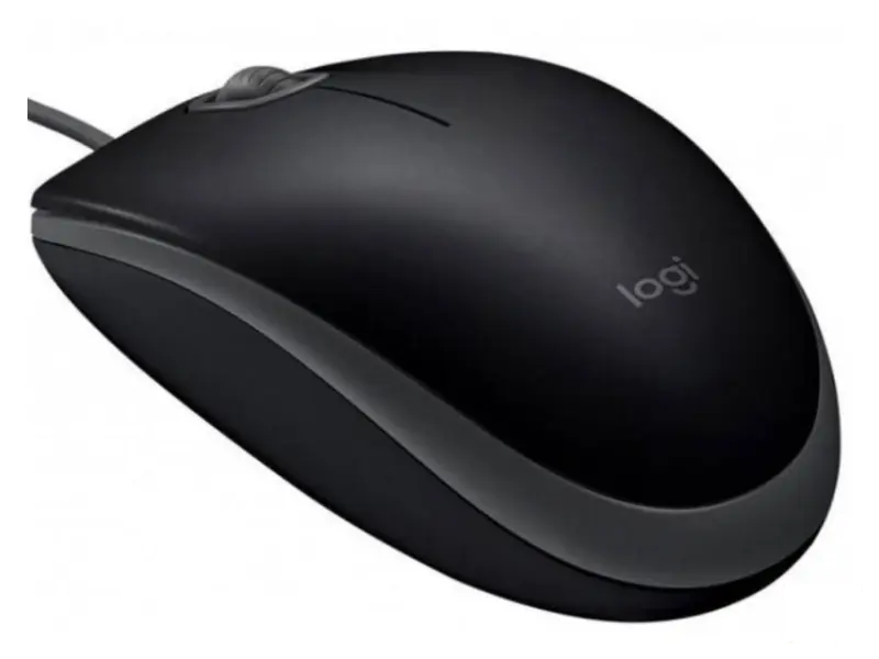 LOGITECH B110 Silent Optical OEM USB crni miš 